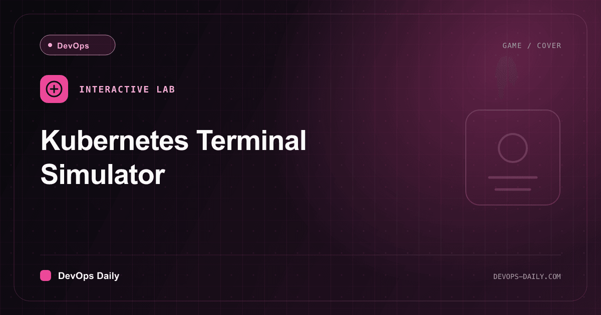 Kubernetes Terminal Simulator