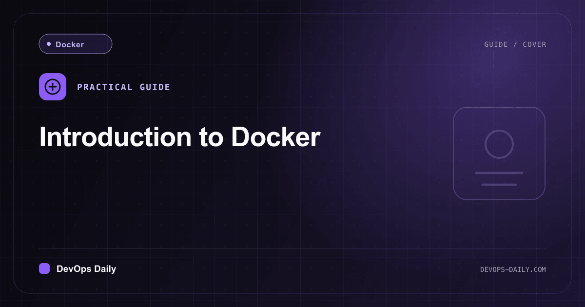 Introduction to Docker